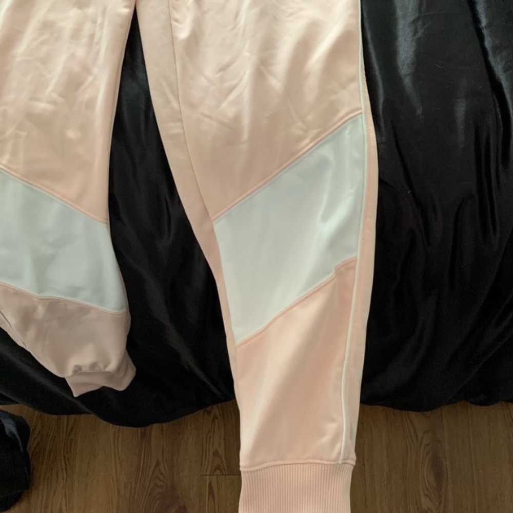 Pink Nike joggers